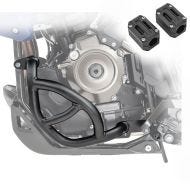 Sett med kollisjonsbøyler + beskytter egnet for Suzuki V-Strom 800 DE 23-24 motorbeskyttelsesstang Motoguard LC12