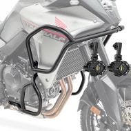 Sett med kollisjonsbøyler + tilleggslys egnet for Honda Transalp XL 750 23-24 tåkelys Motoguard SK1