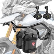 Sett med håndtak + ekstra frontlykter + håndtak bag L egnet for Triumph Tiger 900 / GT / Rally 20-23 Motoguard