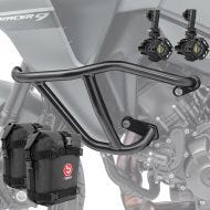 Sett med håndtak + ekstra frontlykter + håndtak bag egnet for Yamaha Tracer 9 / GT 21-24 motorbeskyttelse Motoguard TK9