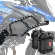 Sett med øvre kollisjonsbøyler + vesker som passer for Suzuki V-Strom 650 / XT 17-24 Motoguard