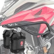 Sett med øvre kollisjonsbøyler + vesker K4 egnet for Honda NC 750 X 21-24 Motoguard SG1