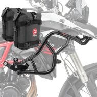 Sett med øvre kollisjonsbøyler + vesker egnet for BMW F 800 GS 08-12 HG45 Motoguard