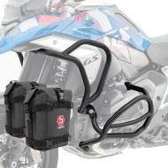Sett med håndtak + vesker som passer til BMW R 1300 GS 23-24 Motoguard svart SG43