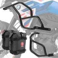 Sett med håndtak + vesker som passer for BMW F 900 GS 2024 Motoguard SN12
