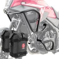 Sett med håndtak + vesker som passer for Honda NX 500 2024 Motoguard SG67
