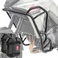 Sett med håndtak + vesker som passer for Honda Transalp XL 750 23-24 Motoguard KT12 svart