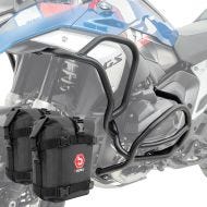 Sett med styrbøyler + vesker egnet for BMW R 1300 GS 23-24 Motoguard KT19 svart