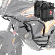 Sett med styrbøyler + vesker egnet for KTM 1290 Super Adventure S / R 21-24 Motoguard KT33 svart
