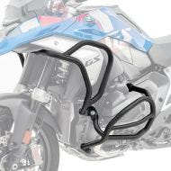 Crash bar sett egnet for BMW R 1300 GS 23-24 topp og bunn Motoguard beskyttelsesstang svart SG43