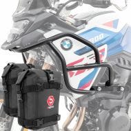 Sett med øvre kollisjonsbøyler + vesker egnet for BMW F 900 GS 2024 Motoguard HG53