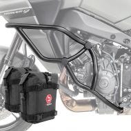 Sett med håndtak + vesker som passer til Yamaha Tracer 9 / GT 21-24 Motoguard KT11
