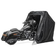 Motorsykkeltelt garasje universal sammenleggbar garasje motorsykkelgarasje Motoguard XXL sort