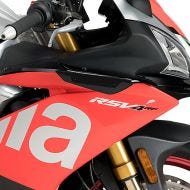 Vinge egnet for Aprilia RSV4 RR / RF 15-20 svart Puig Downforce Sport Spoiler 2334N