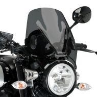 Frontrute egnet for Husqvarna Svartpilen 125 21-21 mørk tonet Puig Mito 20702f