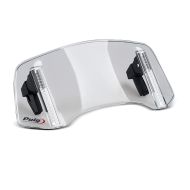 Frontrutespoiler feste clip-on Puig 20764H feste spoiler røykgrå