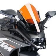 Racing skjerm Z egnet for KTM RC 390 / 125 14-21 Oransje kåpeskjerm Puig 7004T