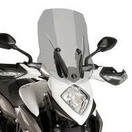 Turskjerm egnet for MV Agusta Stradale 800 15-16 røykgrå frontrute Puig 7634H