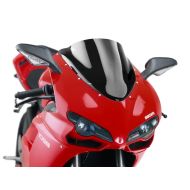 Racing skjerm egnet for Ducati 848 / 1098 / 1198 07-13 svart kåpeskjerm Puig 4667N