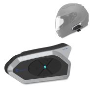 Intercom motorsykkel Tourtecs GoTalk4 Bluetooth kommunikasjonssystem med headset IP65 trådløst
