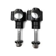 Lenkererhöhung 28mm für Yamaha YZ 450 / 250 / 125/ F Riser 15mm Tourtecs MC1 schwarz_1