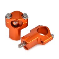 Styrestige egnet for KTM 28 mm styrestige 52mm Tourtecs MX1 aluminium oransje