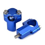 Styrestige 28mm egnet for Husqvarna TE 310 / 350 Riser 52mm Tourtecs MX1 blå