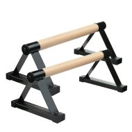 Innendørs Calisthenics Tregrep Cranit IC1 Gymnastikk Paralletter Svart