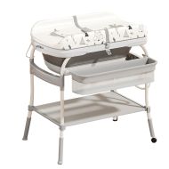 Babybadekar / stellebord BW2 Divit 2 i 1 sett badekar med stellebordsunderlag