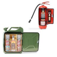 Minibar i bensinkanne design MF1 barhylle / oppbevaring + minibar i brannslukningsdesign MF51 Divit barhylle / oppbevaring