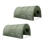 Sett 2 x tunneltelt 5-6 personer Vanit familietelt ME54 army green NYHET