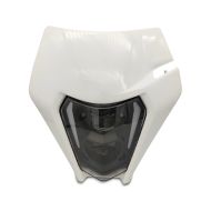 LED-hovedlys ECE + lampemaske egnet for Beta Alp 350 / M4 XDURE SW1-WH