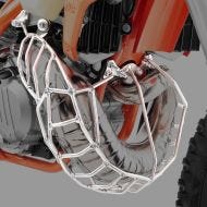 Manifoldbeskyttelse egnet for KTM EXC 250 / EXC 300 20-23 eksosbeskyttelse XDURE PR21 Inox