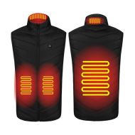 Oppvarmet vest str L HW1 USB varmevest termisk vattert vest