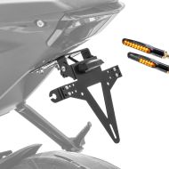 Set Kennzeichenhalter + 2x LED Blinker für Kawasaki Z 900 / 650 Zaddox KZ2_1