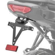 Nummerskiltholder egnet for Yamaha Tracer 9 / GT 21-24 Nummerskiltholder med belysning Zaddox
