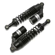 Motorrad Stossdämpfer hinten 320mm Federbein Paar Universal Zaddox RS2 schwarz_1