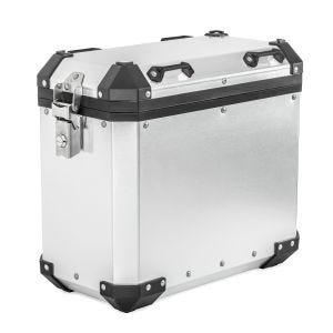 Alukoffer für BMW R 80 GS / S 1000 XR Aluminium Seitenkoffer Bagtecs GX38 silber_1
