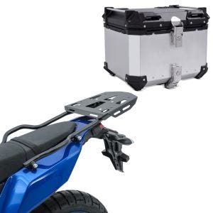 Set top case + bagasjehylle egnet for Yamaha Tenere 700 19-24 sølv Bagtecs XB45