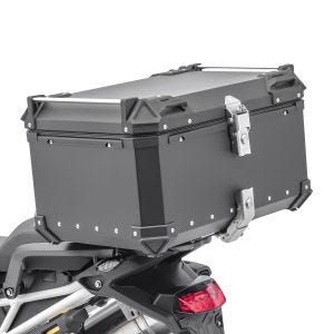 Motorsykkel Alu Toppkoffert Bagtecs XB65 Aluminium Universal 65 Liter Sort