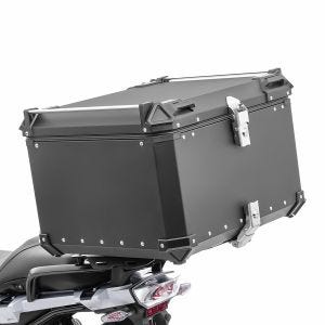 Motorsykkel Alu Toppkoffert Bagtecs XB100 Aluminium Universal 100 Liter Sort