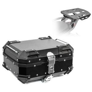 Set top case + bagasjehylle som passer for Ducati Multistrada V4 / S 21-24 Bagtecs XB22 Universal 22 liter svart
