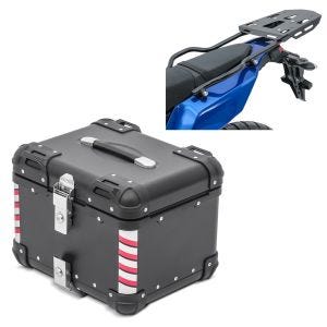 Set top case + bagasjehylle egnet for Yamaha Tenere 700 World Raid 22-24 svart Bagtecs XS45