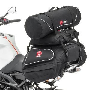 Hecktaschen Set Harley Dyna Super Glide Custom Bagtecs X50 / X51 / X52_1