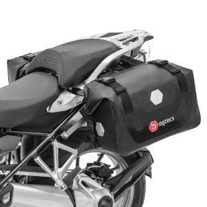 Motorsykkel-salvesker vanntette Bagtecs RB25 med rullelukking