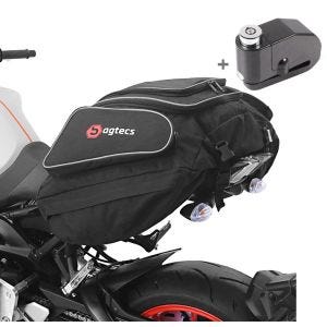 Set ST2 Hecktasche X50 und Alarm Bremsscheibenschloss für Honda CB 1000 / 650 R Bagtecs_1