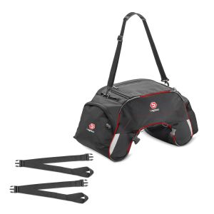 Set: Hecktasche WP62 Wasserdicht für Beifahrersitz 62 Liter orange + Hecktasche WP35 für Beifahrersitz 35 Liter orange_1