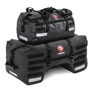 Motorsykkel haleposesett Bagtecs SX70 + XB50 Volum 120 L Tørrpose Vanntett DPL2