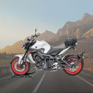 Bagtecs KH1 svart 10-liters motorsykkelryggsekk DI056