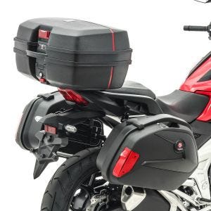Bagtecs Set SCB8 motorsykkelkoffert med bagasjeholder og toppveske